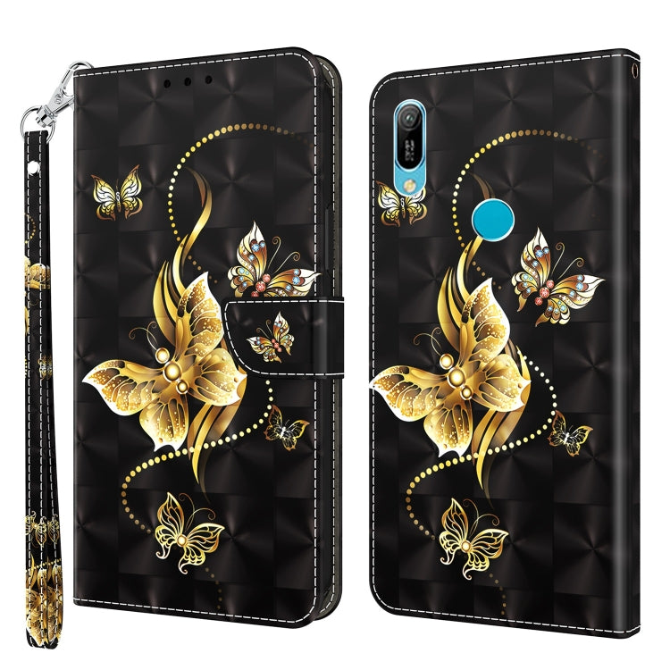 3D Painted Leather Phone Case, For Huawei P30 Lite / nova 4e, For Huawei Y6 2019 / Y6 Pro 2019, For Honor 20 Lite / 20i / 10i / 10 Lite, For Nokia G11 / G21, For Nokia G20 / G10 / 6.3