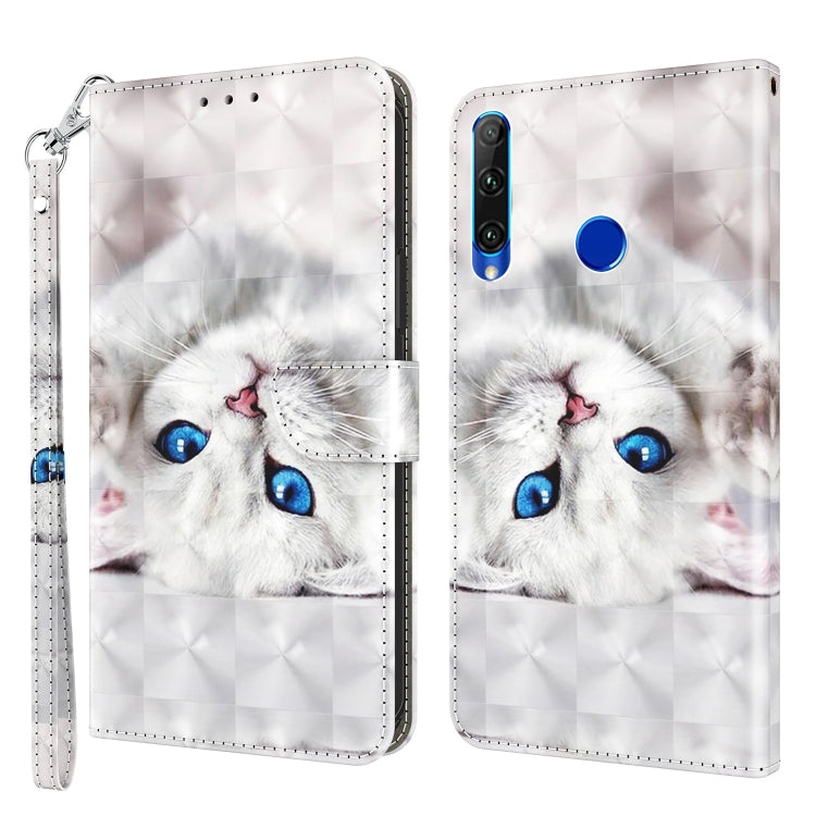 3D Painted Leather Phone Case, For Huawei P30 Lite / nova 4e, For Huawei Y6 2019 / Y6 Pro 2019, For Honor 20 Lite / 20i / 10i / 10 Lite, For Nokia G11 / G21, For Nokia G20 / G10 / 6.3