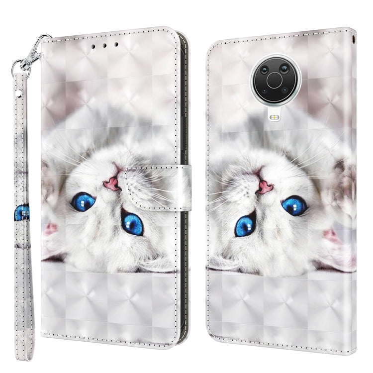 3D Painted Leather Phone Case, For Huawei P30 Lite / nova 4e, For Huawei Y6 2019 / Y6 Pro 2019, For Honor 20 Lite / 20i / 10i / 10 Lite, For Nokia G11 / G21, For Nokia G20 / G10 / 6.3
