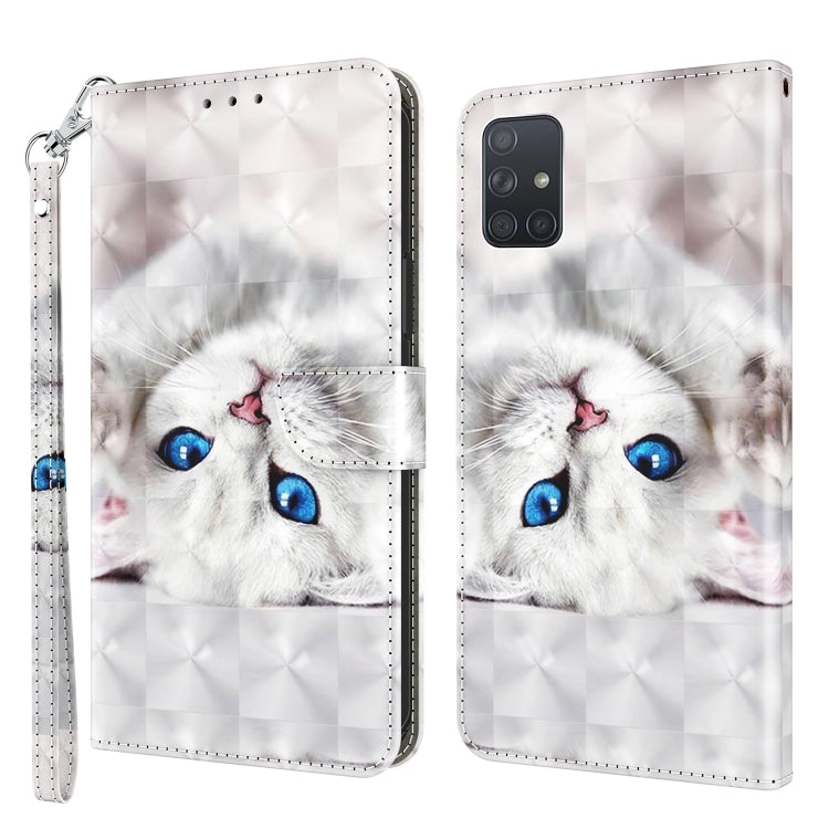 3D Painted Leather Phone Case, For Samsung Galaxy A03s 166mm, For Samsung Galaxy A10e / A20e, For Samsung Galaxy A12 5G, For Samsung Galaxy A21s, For Samsung Galaxy A22 5G, For Samsung Galaxy A30s / A50s / A50