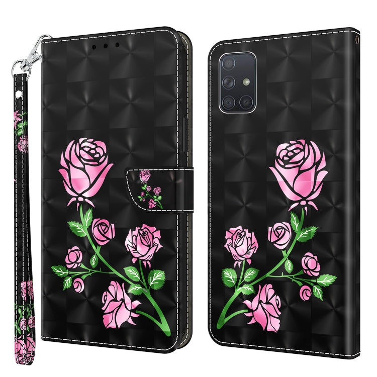 3D Painted Leather Phone Case, For Samsung Galaxy A03s 166mm, For Samsung Galaxy A10e / A20e, For Samsung Galaxy A12 5G, For Samsung Galaxy A21s, For Samsung Galaxy A22 5G, For Samsung Galaxy A30s / A50s / A50