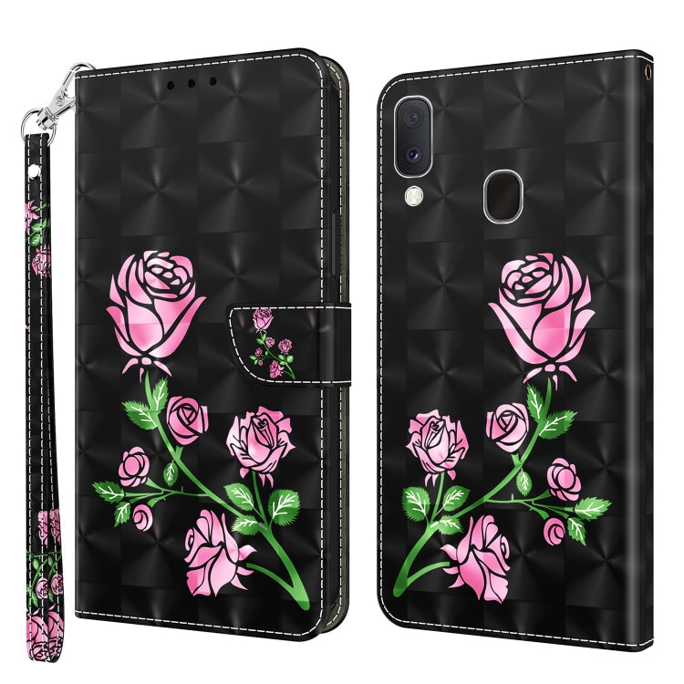 3D Painted Leather Phone Case, For Samsung Galaxy A03s 166mm, For Samsung Galaxy A10e / A20e, For Samsung Galaxy A12 5G, For Samsung Galaxy A21s, For Samsung Galaxy A22 5G, For Samsung Galaxy A30s / A50s / A50