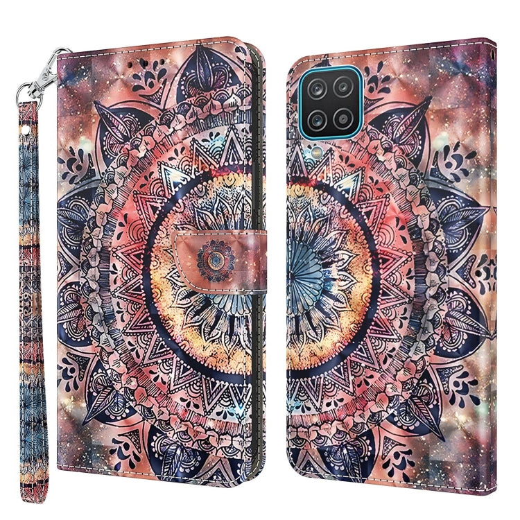 3D Painted Leather Phone Case, For Samsung Galaxy A03s 166mm, For Samsung Galaxy A10e / A20e, For Samsung Galaxy A12 5G, For Samsung Galaxy A21s, For Samsung Galaxy A22 5G, For Samsung Galaxy A30s / A50s / A50