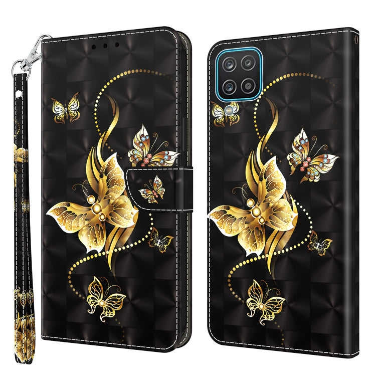 3D Painted Leather Phone Case, For Samsung Galaxy A03s 166mm, For Samsung Galaxy A10e / A20e, For Samsung Galaxy A12 5G, For Samsung Galaxy A21s, For Samsung Galaxy A22 5G, For Samsung Galaxy A30s / A50s / A50