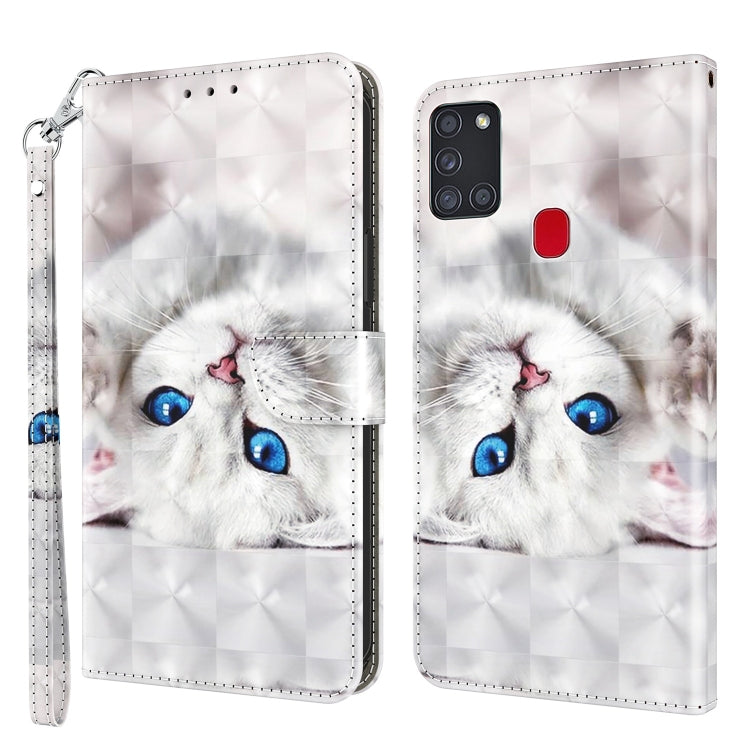 3D Painted Leather Phone Case, For Samsung Galaxy A03s 166mm, For Samsung Galaxy A10e / A20e, For Samsung Galaxy A12 5G, For Samsung Galaxy A21s, For Samsung Galaxy A22 5G, For Samsung Galaxy A30s / A50s / A50