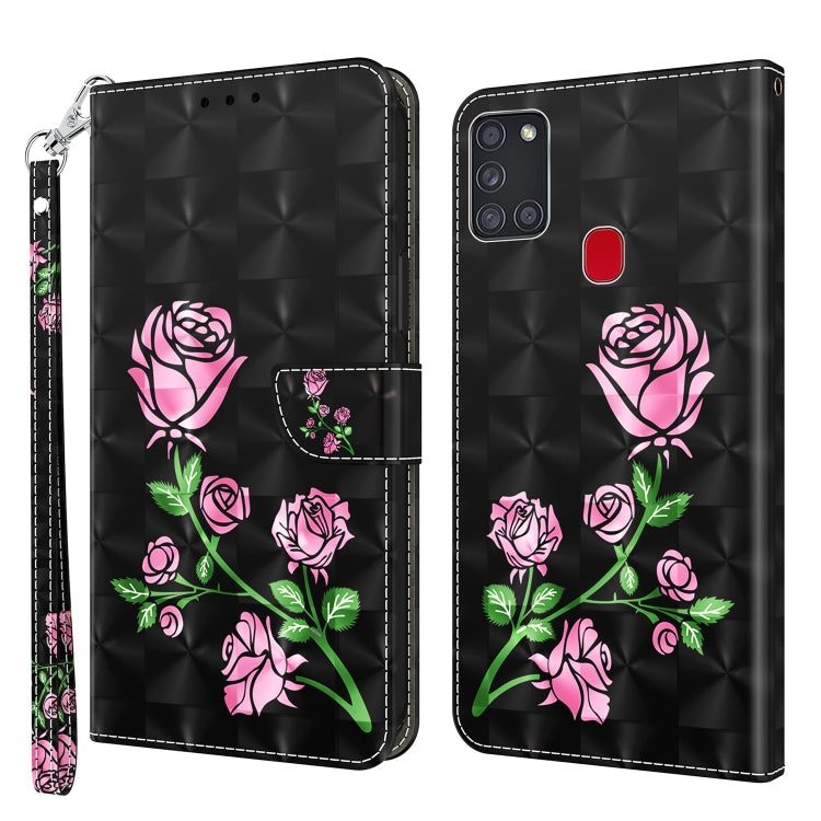 3D Painted Leather Phone Case, For Samsung Galaxy A03s 166mm, For Samsung Galaxy A10e / A20e, For Samsung Galaxy A12 5G, For Samsung Galaxy A21s, For Samsung Galaxy A22 5G, For Samsung Galaxy A30s / A50s / A50