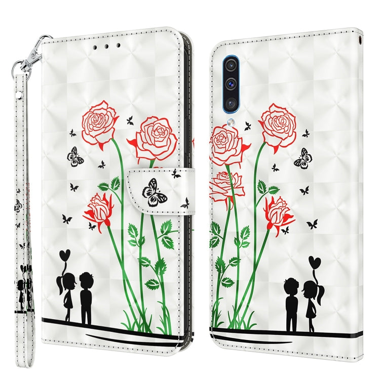 3D Painted Leather Phone Case, For Samsung Galaxy A03s 166mm, For Samsung Galaxy A10e / A20e, For Samsung Galaxy A12 5G, For Samsung Galaxy A21s, For Samsung Galaxy A22 5G, For Samsung Galaxy A30s / A50s / A50