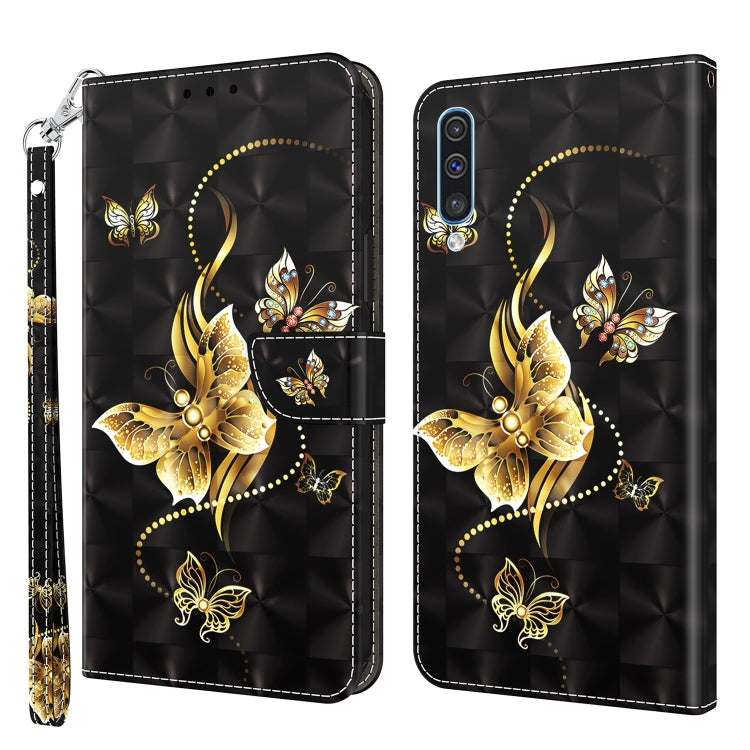 3D Painted Leather Phone Case, For Samsung Galaxy A03s 166mm, For Samsung Galaxy A10e / A20e, For Samsung Galaxy A12 5G, For Samsung Galaxy A21s, For Samsung Galaxy A22 5G, For Samsung Galaxy A30s / A50s / A50