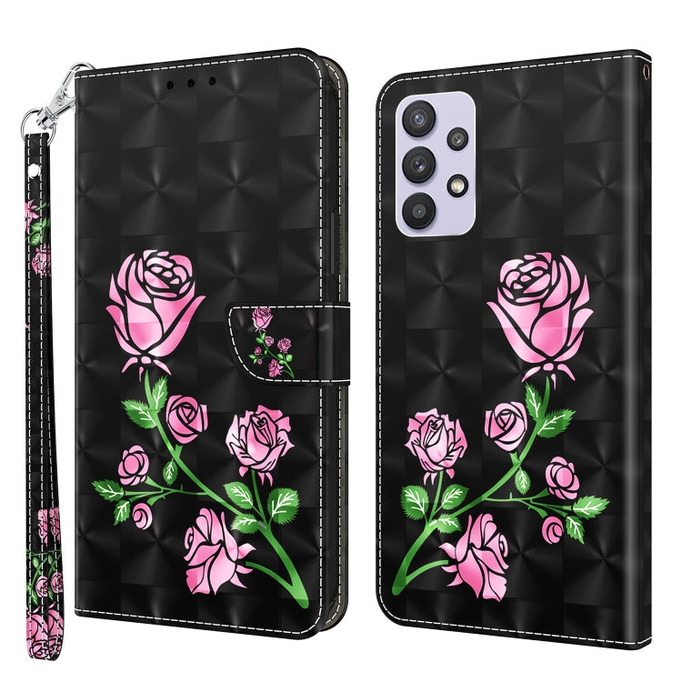 3D Painted Leather Phone Case, For Samsung Galaxy A32 5G, For Samsung Galaxy A51 4G, For Samsung Galaxy A71 4G, For Samsung Galaxy M33, For Samsung Galaxy M53, For Samsung Galaxy A13 5G / 4G
