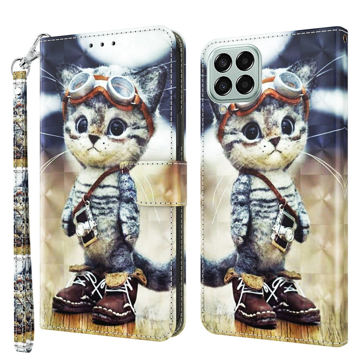 3D Painted Leather Phone Case, For Samsung Galaxy A32 5G, For Samsung Galaxy A51 4G, For Samsung Galaxy A71 4G, For Samsung Galaxy M33, For Samsung Galaxy M53, For Samsung Galaxy A13 5G / 4G