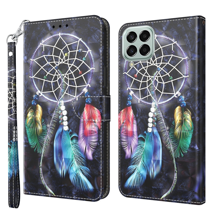 3D Painted Leather Phone Case, For Samsung Galaxy A32 5G, For Samsung Galaxy A51 4G, For Samsung Galaxy A71 4G, For Samsung Galaxy M33, For Samsung Galaxy M53, For Samsung Galaxy A13 5G / 4G