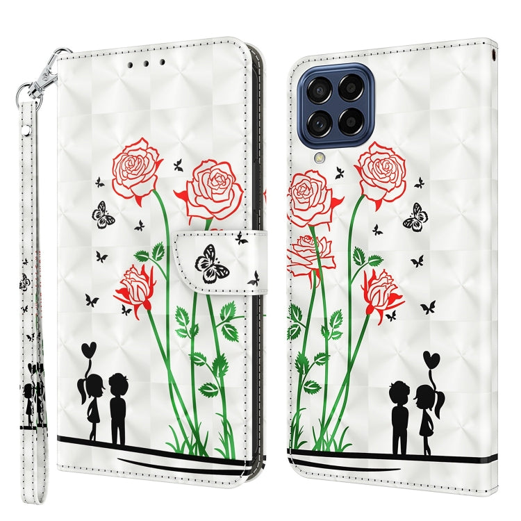 3D Painted Leather Phone Case, For Samsung Galaxy A32 5G, For Samsung Galaxy A51 4G, For Samsung Galaxy A71 4G, For Samsung Galaxy M33, For Samsung Galaxy M53, For Samsung Galaxy A13 5G / 4G