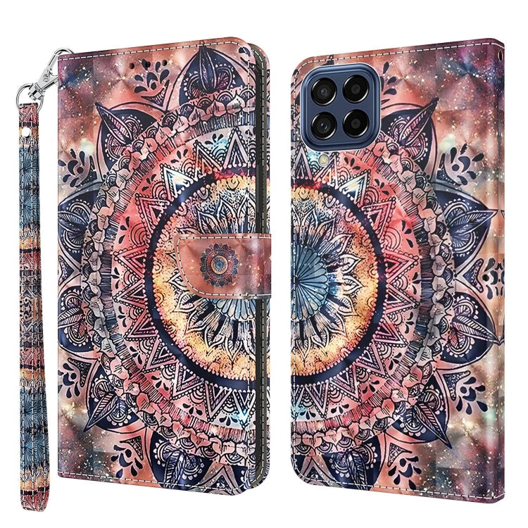 3D Painted Leather Phone Case, For Samsung Galaxy A32 5G, For Samsung Galaxy A51 4G, For Samsung Galaxy A71 4G, For Samsung Galaxy M33, For Samsung Galaxy M53, For Samsung Galaxy A13 5G / 4G