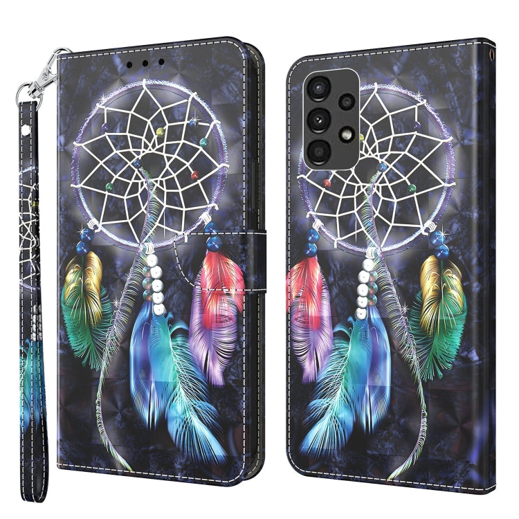3D Painted Leather Phone Case, For Samsung Galaxy A32 5G, For Samsung Galaxy A51 4G, For Samsung Galaxy A71 4G, For Samsung Galaxy M33, For Samsung Galaxy M53, For Samsung Galaxy A13 5G / 4G
