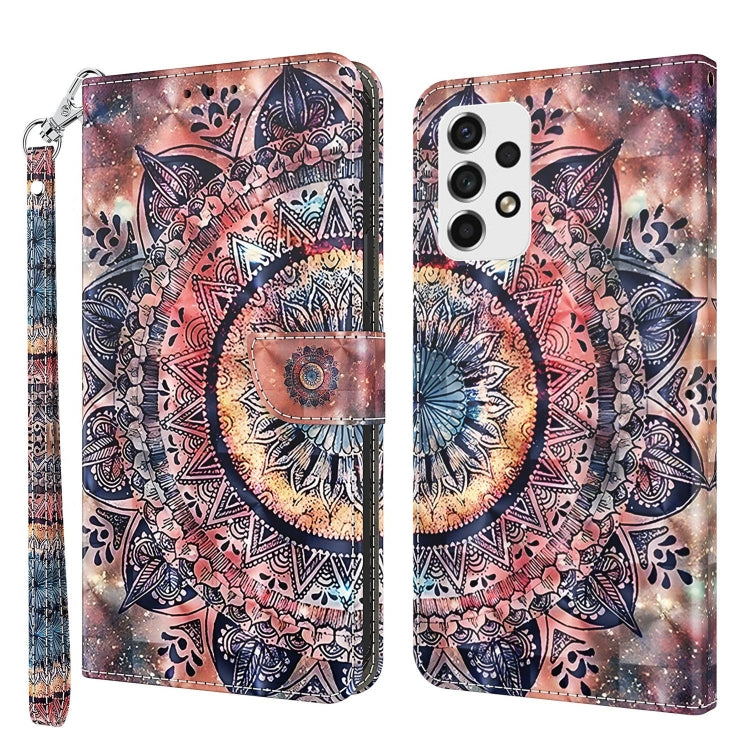 3D Painted Leather Phone Case, For Samsung Galaxy A33 5G, For Samsung Galaxy A52 5G / A52s, For Samsung Galaxy A53 5G, For Samsung Galaxy M13 4G / A23 / M23 5G, For Samsung Galaxy S20 FE, For Samsung Galaxy S21 FE 5G