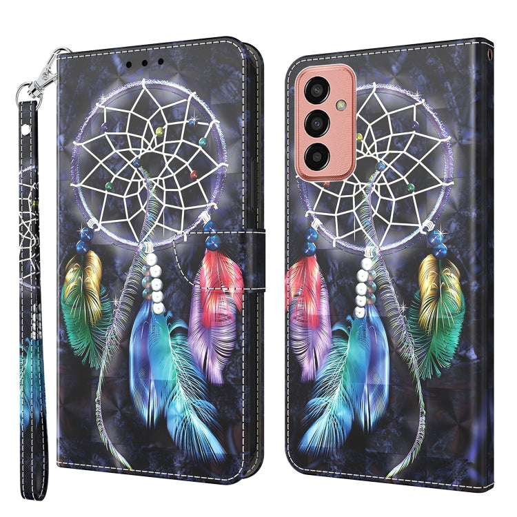 3D Painted Leather Phone Case, For Samsung Galaxy A33 5G, For Samsung Galaxy A52 5G / A52s, For Samsung Galaxy A53 5G, For Samsung Galaxy M13 4G / A23 / M23 5G, For Samsung Galaxy S20 FE, For Samsung Galaxy S21 FE 5G