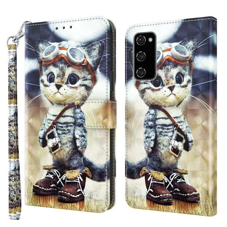 3D Painted Leather Phone Case, For Samsung Galaxy A33 5G, For Samsung Galaxy A52 5G / A52s, For Samsung Galaxy A53 5G, For Samsung Galaxy M13 4G / A23 / M23 5G, For Samsung Galaxy S20 FE, For Samsung Galaxy S21 FE 5G