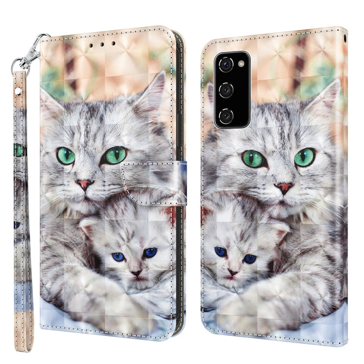 3D Painted Leather Phone Case, For Samsung Galaxy A33 5G, For Samsung Galaxy A52 5G / A52s, For Samsung Galaxy A53 5G, For Samsung Galaxy M13 4G / A23 / M23 5G, For Samsung Galaxy S20 FE, For Samsung Galaxy S21 FE 5G