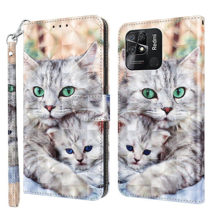 3D Painted Leather Phone Case, For Xiaomi Redmi 9, For Xiaomi Redmi 9A, For Xiaomi Redmi 10C Global, For Xiaomi Redmi Note 9 Pro / Note 9 Pro Max, For Xiaomi Redmi Note 9 / 10X 4G, For Xiaomi Redmi Note 11 5G / 4G Global