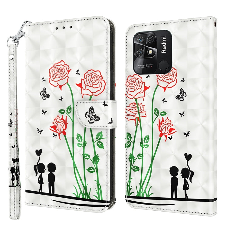 3D Painted Leather Phone Case, For Xiaomi Redmi 9, For Xiaomi Redmi 9A, For Xiaomi Redmi 10C Global, For Xiaomi Redmi Note 9 Pro / Note 9 Pro Max, For Xiaomi Redmi Note 9 / 10X 4G, For Xiaomi Redmi Note 11 5G / 4G Global