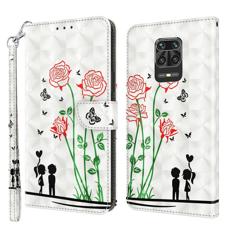 3D Painted Leather Phone Case, For Xiaomi Redmi 9, For Xiaomi Redmi 9A, For Xiaomi Redmi 10C Global, For Xiaomi Redmi Note 9 Pro / Note 9 Pro Max, For Xiaomi Redmi Note 9 / 10X 4G, For Xiaomi Redmi Note 11 5G / 4G Global