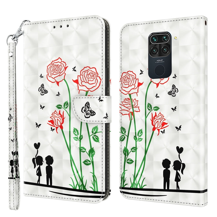 3D Painted Leather Phone Case, For Xiaomi Redmi 9, For Xiaomi Redmi 9A, For Xiaomi Redmi 10C Global, For Xiaomi Redmi Note 9 Pro / Note 9 Pro Max, For Xiaomi Redmi Note 9 / 10X 4G, For Xiaomi Redmi Note 11 5G / 4G Global
