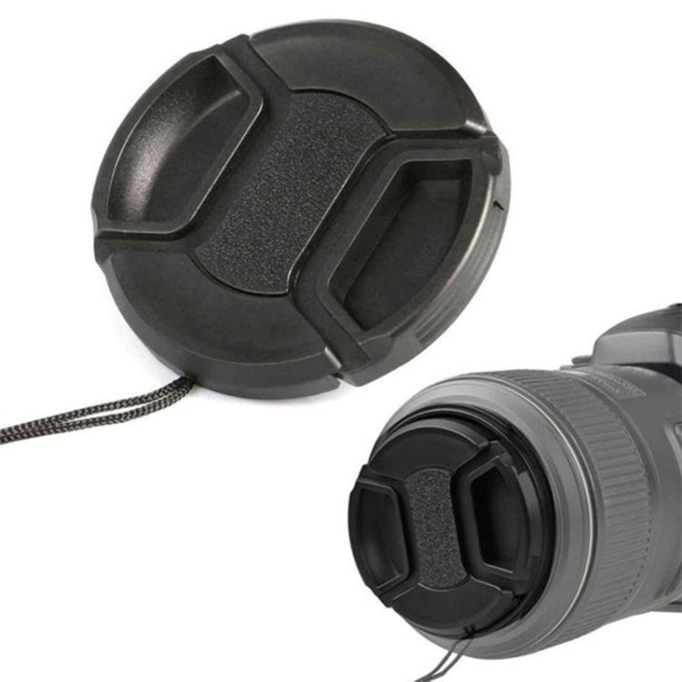 77mm Center Pinch Camera Lens Cap for Canon, 77mm