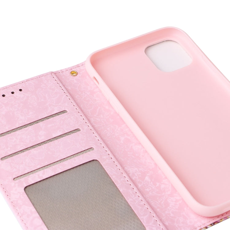 Bronzing Painting RFID Leather Case, For iPhone 12 mini, For iPhone 12 / 12 Pro, For iPhone 12 Pro Max, For iPhone 11, For iPhone 11 Pro, For iPhone 11 Pro Max, For iPhone XS Max, For iPhone XR