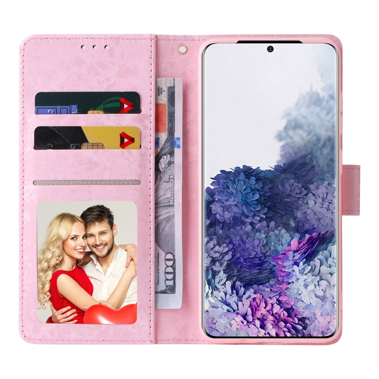 Bronzing Painting RFID Leather Case, For Samsung Galaxy S20 Plus, For Samsung Galaxy S20 FE, For Samsung Galaxy S20, For Samsung Galaxy S10 Plus, For Samsung Galaxy S10, For Samsung Galaxy S9 Plus, For Samsung Galaxy S9, For Samsung Galaxy S8