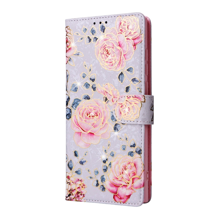 Bronzing Painting RFID Leather Case, For Samsung Galaxy A53 5G, For Samsung Galaxy A52 5G, For Samsung Galaxy A51, For Samsung Galaxy A33 5G, For Samsung Galaxy A32 5G, For Samsung Galaxy A32 4G, For Samsung Galaxy A23 4G, For Samsung Galaxy A22 5G