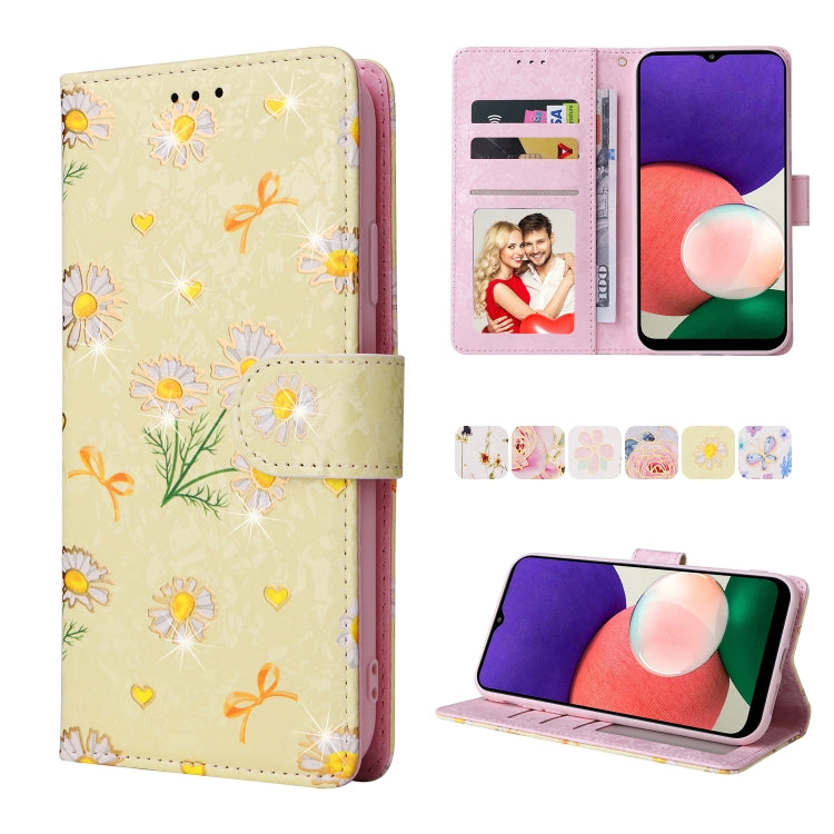 Bronzing Painting RFID Leather Case, For Samsung Galaxy A53 5G, For Samsung Galaxy A52 5G, For Samsung Galaxy A51, For Samsung Galaxy A33 5G, For Samsung Galaxy A32 5G, For Samsung Galaxy A32 4G, For Samsung Galaxy A23 4G, For Samsung Galaxy A22 5G