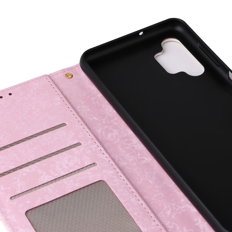 Bronzing Painting RFID Leather Case, For Samsung Galaxy A13 4G / 5G, For Samsung Galaxy A12, For Samsung Galaxy S8 Plus