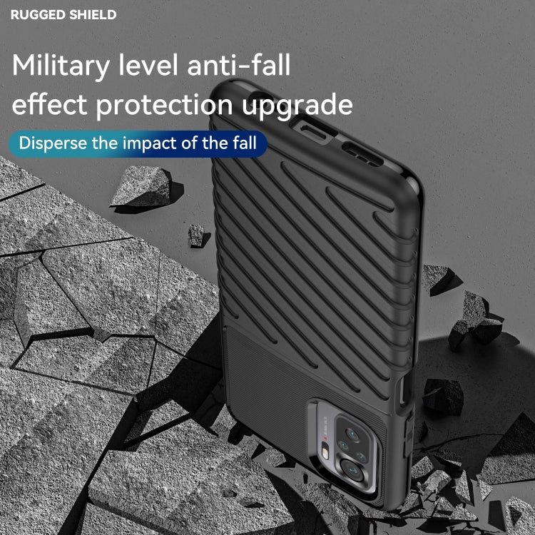 Thunderbolt Shockproof TPU Protective Soft Phone Case, For Xiaomi Redmi Note 11 SE 4G