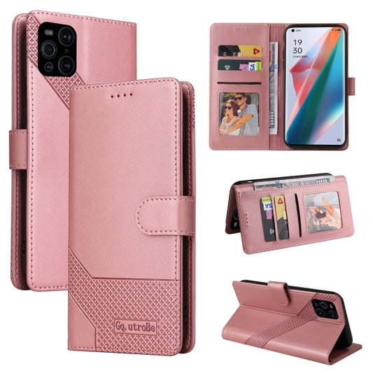 GQUTROBE Skin Feel Magnetic Leather Phone Case, For OPPO Find X3 Pro, For OPPO A7 2018, For OPPO A15 4G, For OPPO A52, For OPPO A53, For OPPO A55 5G, For OPPO A74 / F19, For OPPO A92s, For OPPO A93 5G