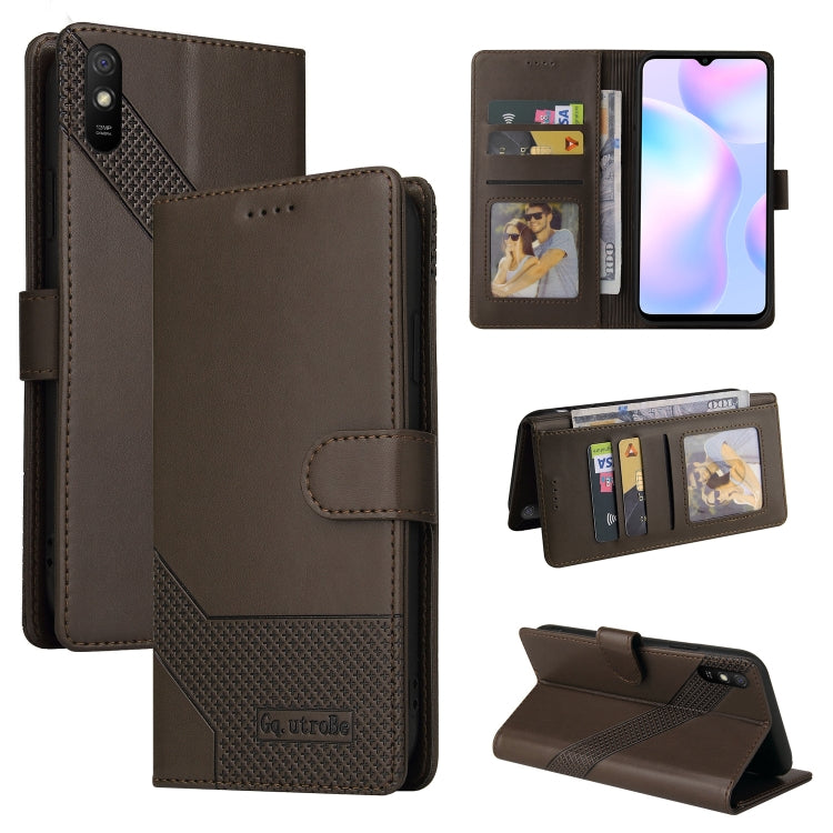 GQUTROBE Skin Feel Magnetic Leather Phone Case, For Xiaomi Redmi 7A, For Xiaomi Redmi 9A, For Xiaomi Redmi 9C, For Xiaomi Redmi 9T, For Xiaomi Redmi K20, For Xiaomi Redmi Note 9 Pro, For Xiaomi Redmi Note 9T, For Xiaomi Redmi Note 8 Pro                ...