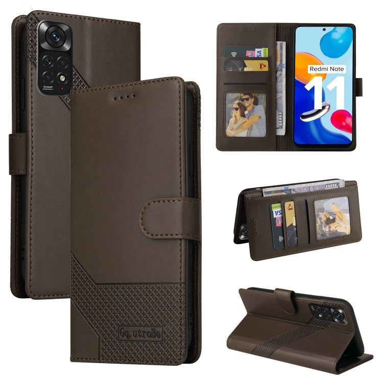 GQUTROBE Skin Feel Magnetic Leather Phone Case, For Xiaomi Redmi Note 10 Pro, For Xiaomi Redmi 8, For Xiaomi Redmi 9, For Xiaomi Redmi 10, For Xiaomi Redmi Note 7, For Xiaomi Redmi Note 10 4G, For Xiaomi Redmi Note 11 4G Global, For Xiaomi Redmi Note 8...