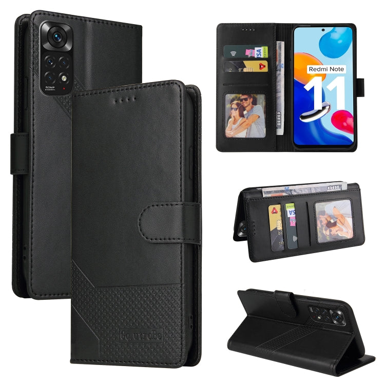 GQUTROBE Skin Feel Magnetic Leather Phone Case, For Xiaomi Redmi Note 9 / 10X 4G, For Xiaomi Redmi Note 11 Pro, For Xiaomi Mi 10 Lite, For Xiaomi Mi 11 Lite, For Xiaomi Poco F3, For Xiaomi Poco X3 NFC, For Xiaomi Mi 10T Lite, For Xiaomi Mi 10T Pro     ...