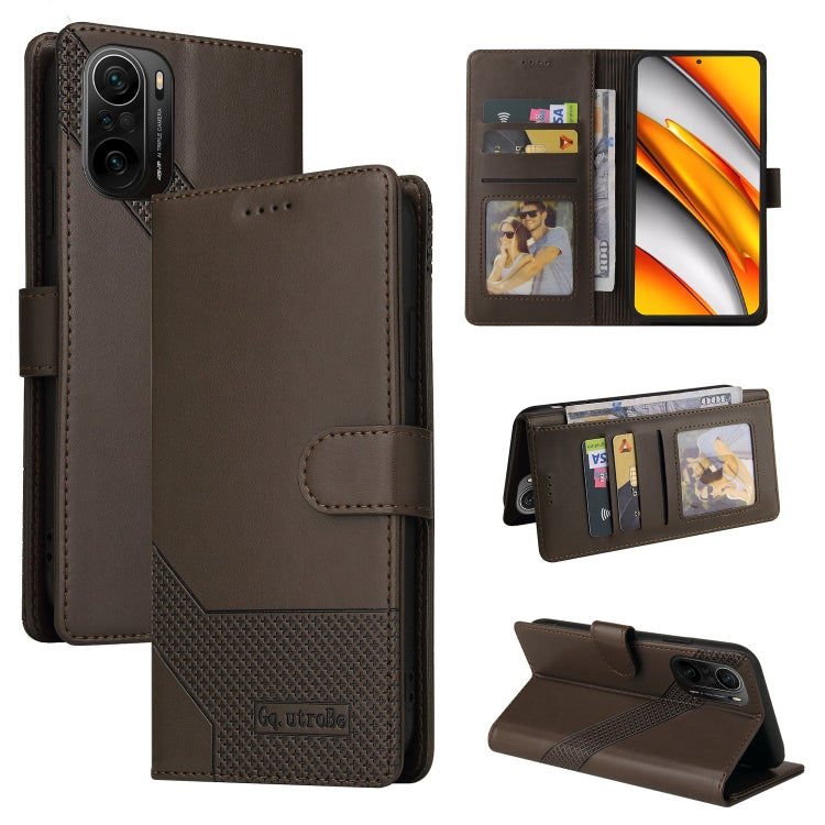 GQUTROBE Skin Feel Magnetic Leather Phone Case, For Xiaomi Redmi Note 9 / 10X 4G, For Xiaomi Redmi Note 11 Pro, For Xiaomi Mi 10 Lite, For Xiaomi Mi 11 Lite, For Xiaomi Poco F3, For Xiaomi Poco X3 NFC, For Xiaomi Mi 10T Lite, For Xiaomi Mi 10T Pro     ...