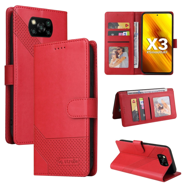 GQUTROBE Skin Feel Magnetic Leather Phone Case, For Xiaomi Redmi Note 9 / 10X 4G, For Xiaomi Redmi Note 11 Pro, For Xiaomi Mi 10 Lite, For Xiaomi Mi 11 Lite, For Xiaomi Poco F3, For Xiaomi Poco X3 NFC, For Xiaomi Mi 10T Lite, For Xiaomi Mi 10T Pro     ...