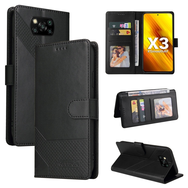 GQUTROBE Skin Feel Magnetic Leather Phone Case, For Xiaomi Redmi Note 9 / 10X 4G, For Xiaomi Redmi Note 11 Pro, For Xiaomi Mi 10 Lite, For Xiaomi Mi 11 Lite, For Xiaomi Poco F3, For Xiaomi Poco X3 NFC, For Xiaomi Mi 10T Lite, For Xiaomi Mi 10T Pro     ...