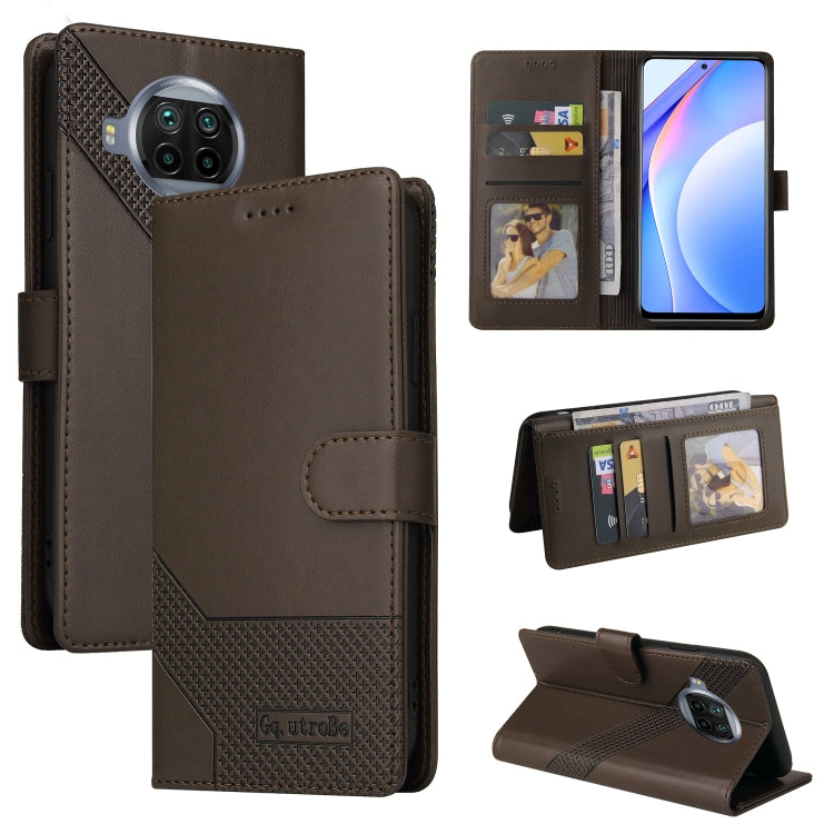 GQUTROBE Skin Feel Magnetic Leather Phone Case, For Xiaomi Redmi Note 9 / 10X 4G, For Xiaomi Redmi Note 11 Pro, For Xiaomi Mi 10 Lite, For Xiaomi Mi 11 Lite, For Xiaomi Poco F3, For Xiaomi Poco X3 NFC, For Xiaomi Mi 10T Lite, For Xiaomi Mi 10T Pro     ...