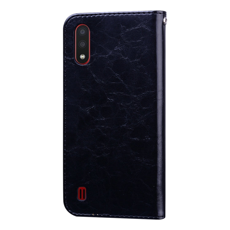 Business Style Oil Wax Texture Horizontal Flip Leather Case, with Holder & Card Slots & Wallet, For Samsung Galaxy A01, For Samsung Galaxy A51, For Samsung Galaxy A71, For Samsung Galaxy A81 / Note 10 Lite, For Samsung Galaxy A91 / S10 Lite            ...