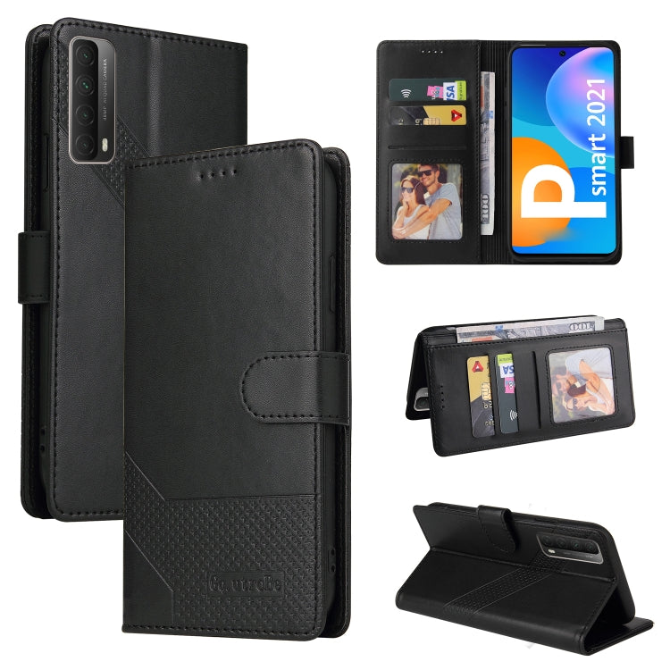GQUTROBE Skin Feel Magnetic Leather Phone Case, For Huawei P Smart 2021, For Huawei P20 Lite, For Huawei P30 Pro, For Huawei P30 Lite, For Huawei P40 Lite, For Huawei P40 Pro, For Huawei P Smart 2019, For Huawei P Smart Z