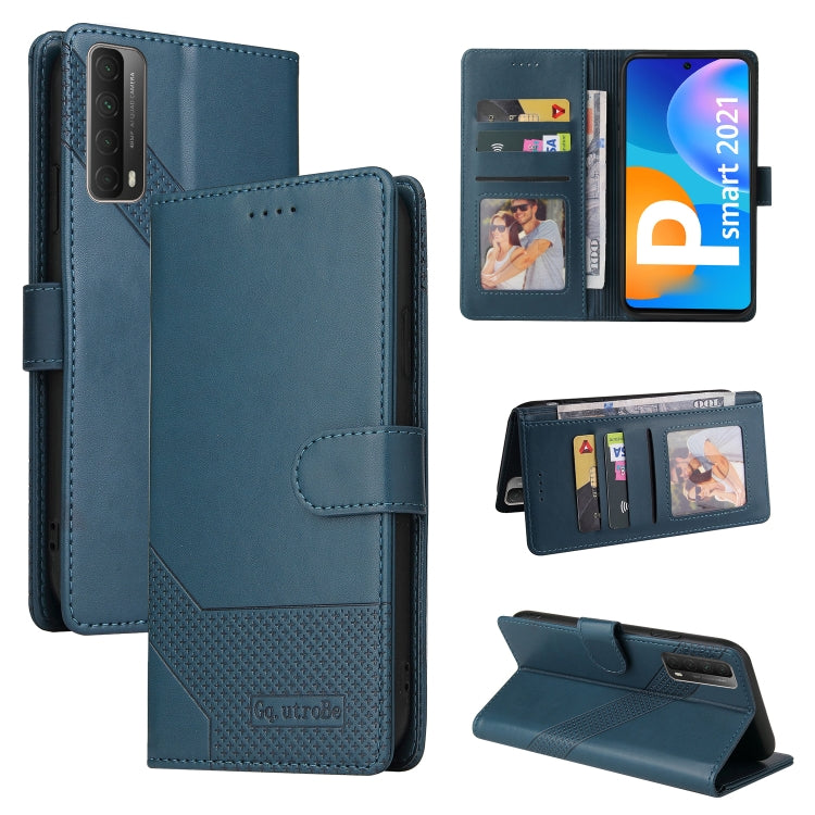 GQUTROBE Skin Feel Magnetic Leather Phone Case, For Huawei P Smart 2021, For Huawei P20 Lite, For Huawei P30 Pro, For Huawei P30 Lite, For Huawei P40 Lite, For Huawei P40 Pro, For Huawei P Smart 2019, For Huawei P Smart Z