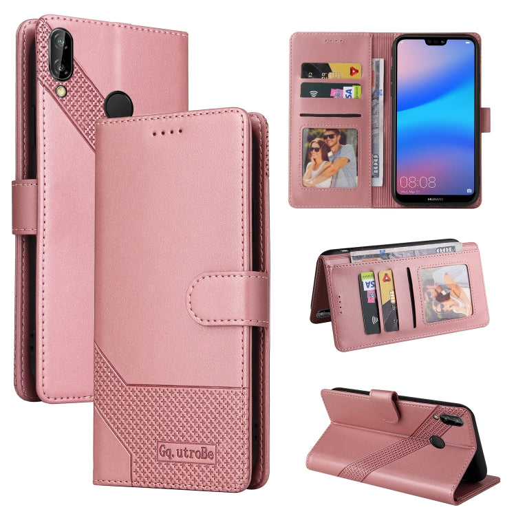GQUTROBE Skin Feel Magnetic Leather Phone Case, For Huawei P Smart 2021, For Huawei P20 Lite, For Huawei P30 Pro, For Huawei P30 Lite, For Huawei P40 Lite, For Huawei P40 Pro, For Huawei P Smart 2019, For Huawei P Smart Z