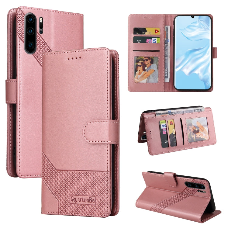 GQUTROBE Skin Feel Magnetic Leather Phone Case, For Huawei P Smart 2021, For Huawei P20 Lite, For Huawei P30 Pro, For Huawei P30 Lite, For Huawei P40 Lite, For Huawei P40 Pro, For Huawei P Smart 2019, For Huawei P Smart Z