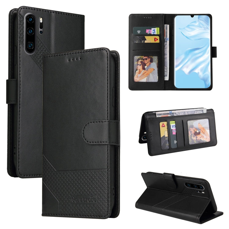 GQUTROBE Skin Feel Magnetic Leather Phone Case, For Huawei P Smart 2021, For Huawei P20 Lite, For Huawei P30 Pro, For Huawei P30 Lite, For Huawei P40 Lite, For Huawei P40 Pro, For Huawei P Smart 2019, For Huawei P Smart Z