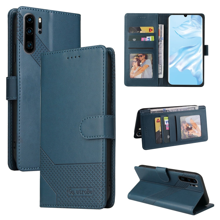 GQUTROBE Skin Feel Magnetic Leather Phone Case, For Huawei P Smart 2021, For Huawei P20 Lite, For Huawei P30 Pro, For Huawei P30 Lite, For Huawei P40 Lite, For Huawei P40 Pro, For Huawei P Smart 2019, For Huawei P Smart Z