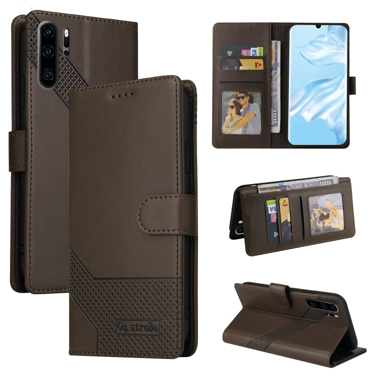 GQUTROBE Skin Feel Magnetic Leather Phone Case, For Huawei P Smart 2021, For Huawei P20 Lite, For Huawei P30 Pro, For Huawei P30 Lite, For Huawei P40 Lite, For Huawei P40 Pro, For Huawei P Smart 2019, For Huawei P Smart Z