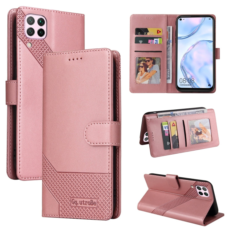 GQUTROBE Skin Feel Magnetic Leather Phone Case, For Huawei P Smart 2021, For Huawei P20 Lite, For Huawei P30 Pro, For Huawei P30 Lite, For Huawei P40 Lite, For Huawei P40 Pro, For Huawei P Smart 2019, For Huawei P Smart Z